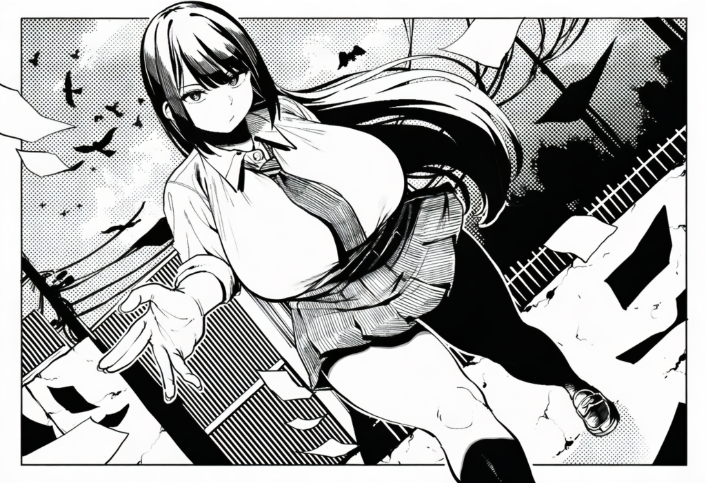 扉絵風
