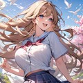 春風のイタズラ 6枚目