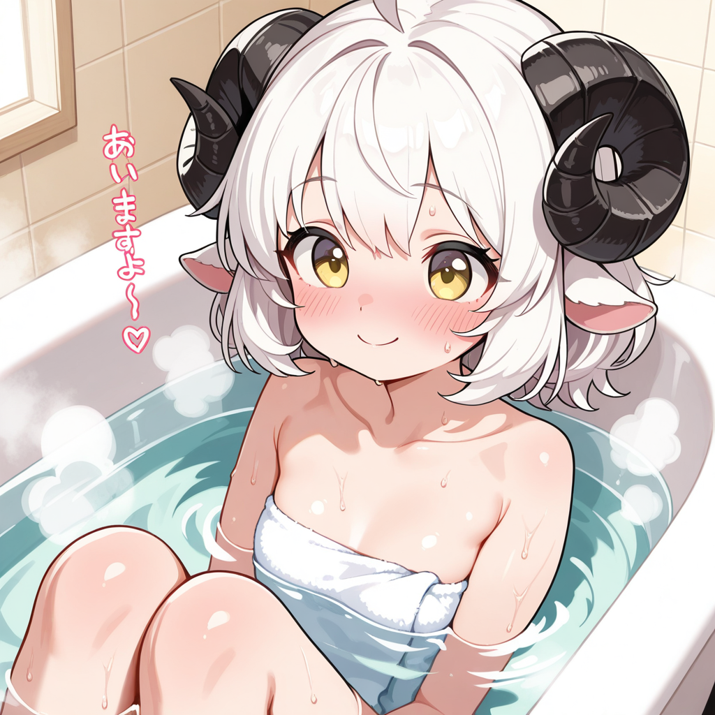 お風呂大好きメイちゃん♡