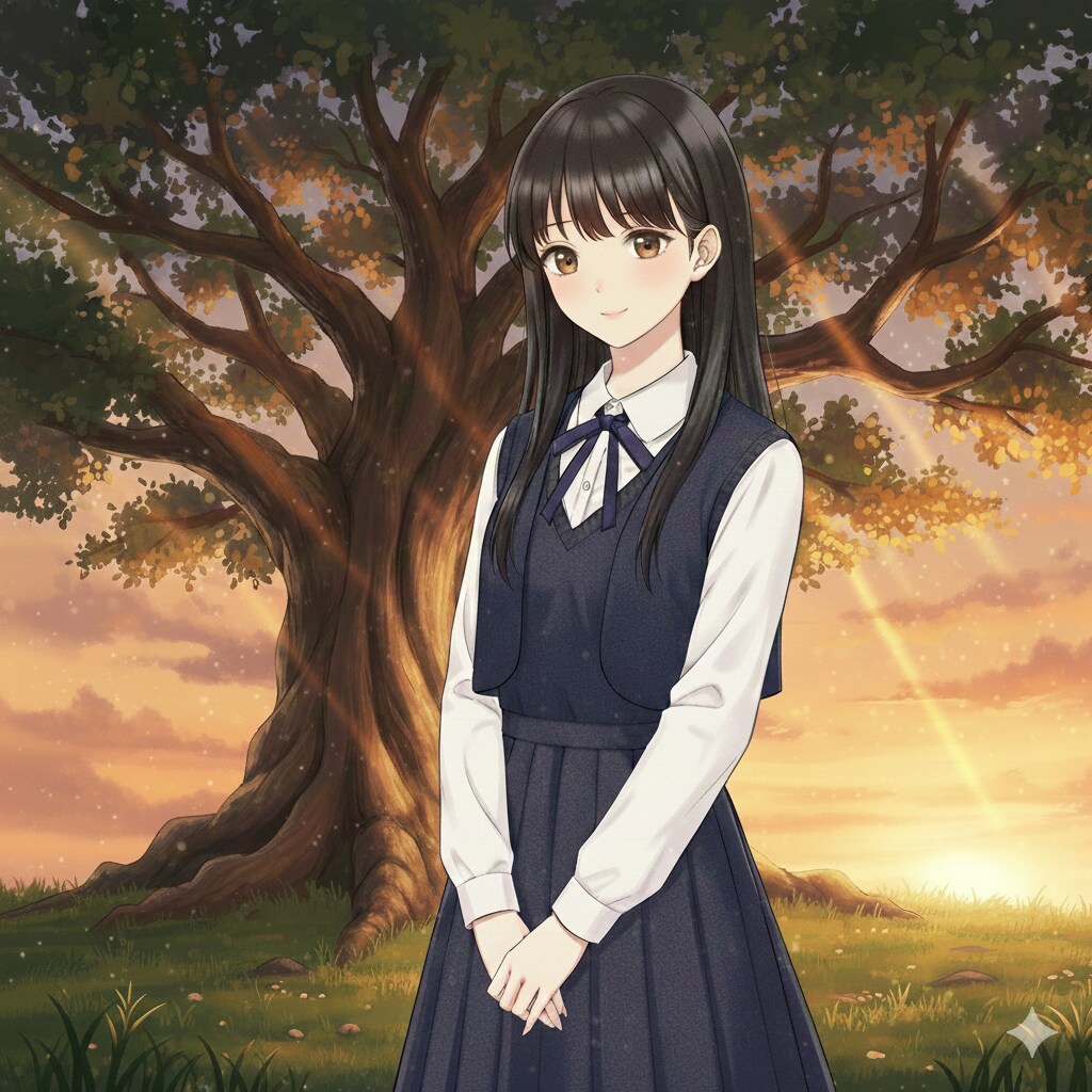 大きな樹の下で | の人気AIイラスト・グラビア