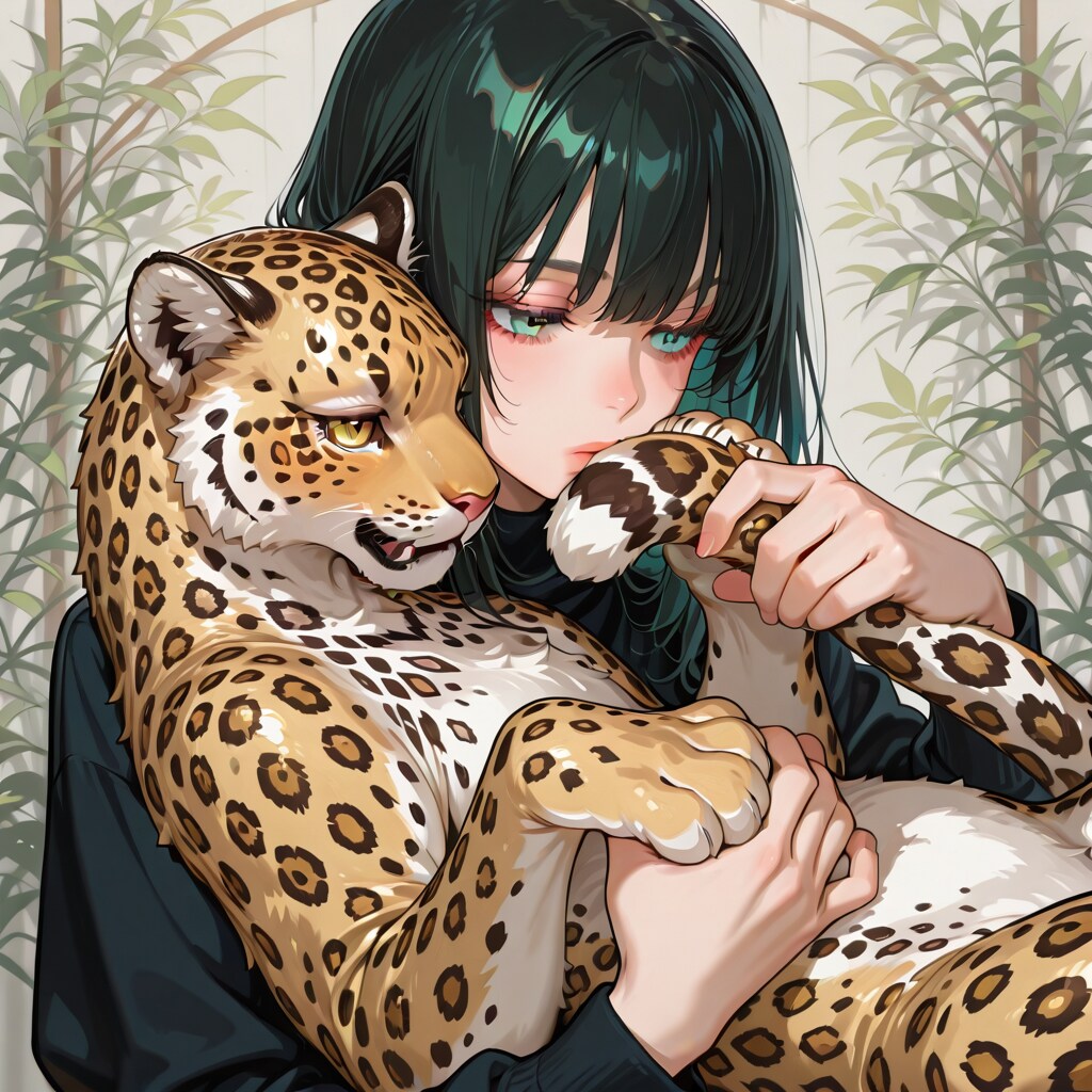 豹と少女_ECHIDNA