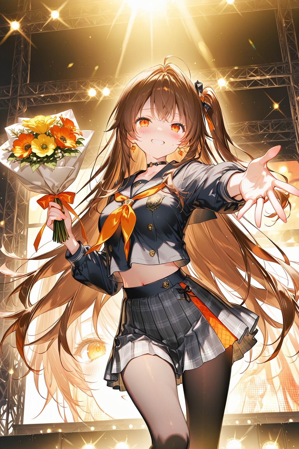 みんなの応援があったから、私、ここまで来れたんだよ！
