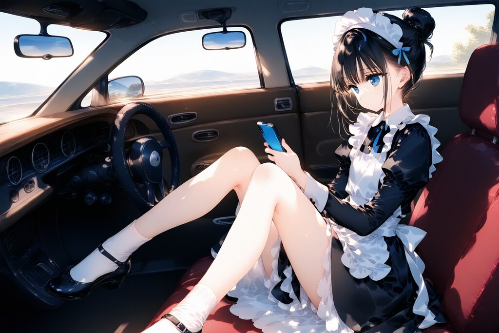 待機中 ーご主人様、まだかなぁー