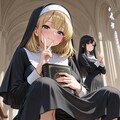 99000いいね記念に教会で適当に写真撮ったらパンチラ 7枚目