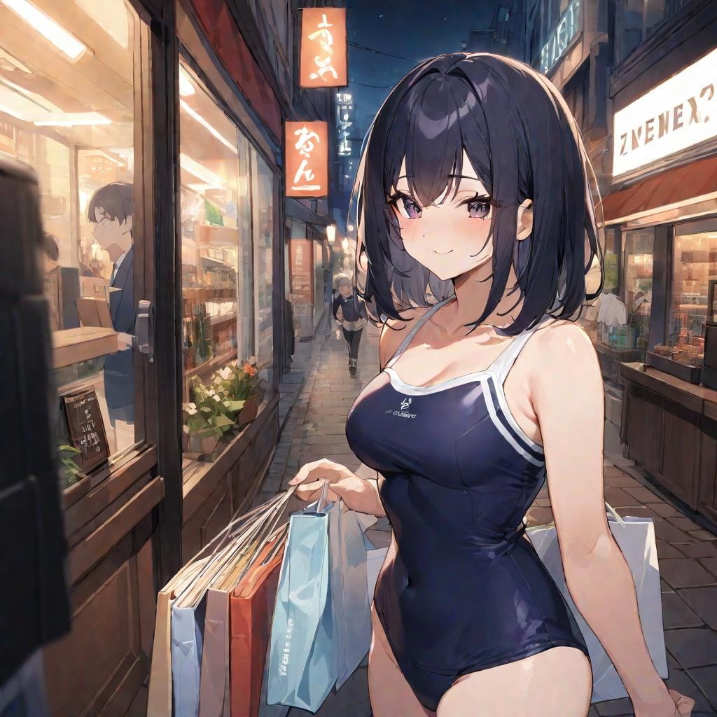 スク水ショッピング②