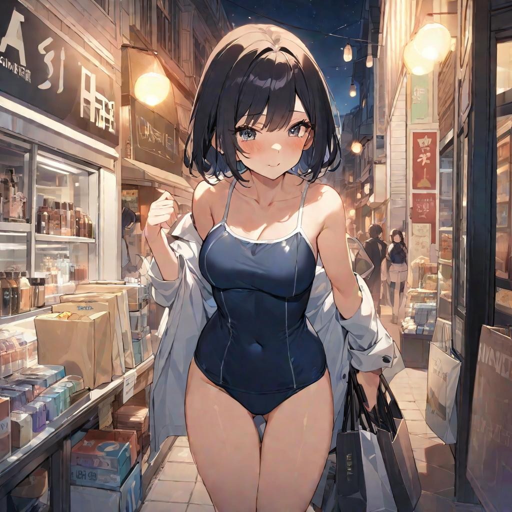 スク水ショッピング②