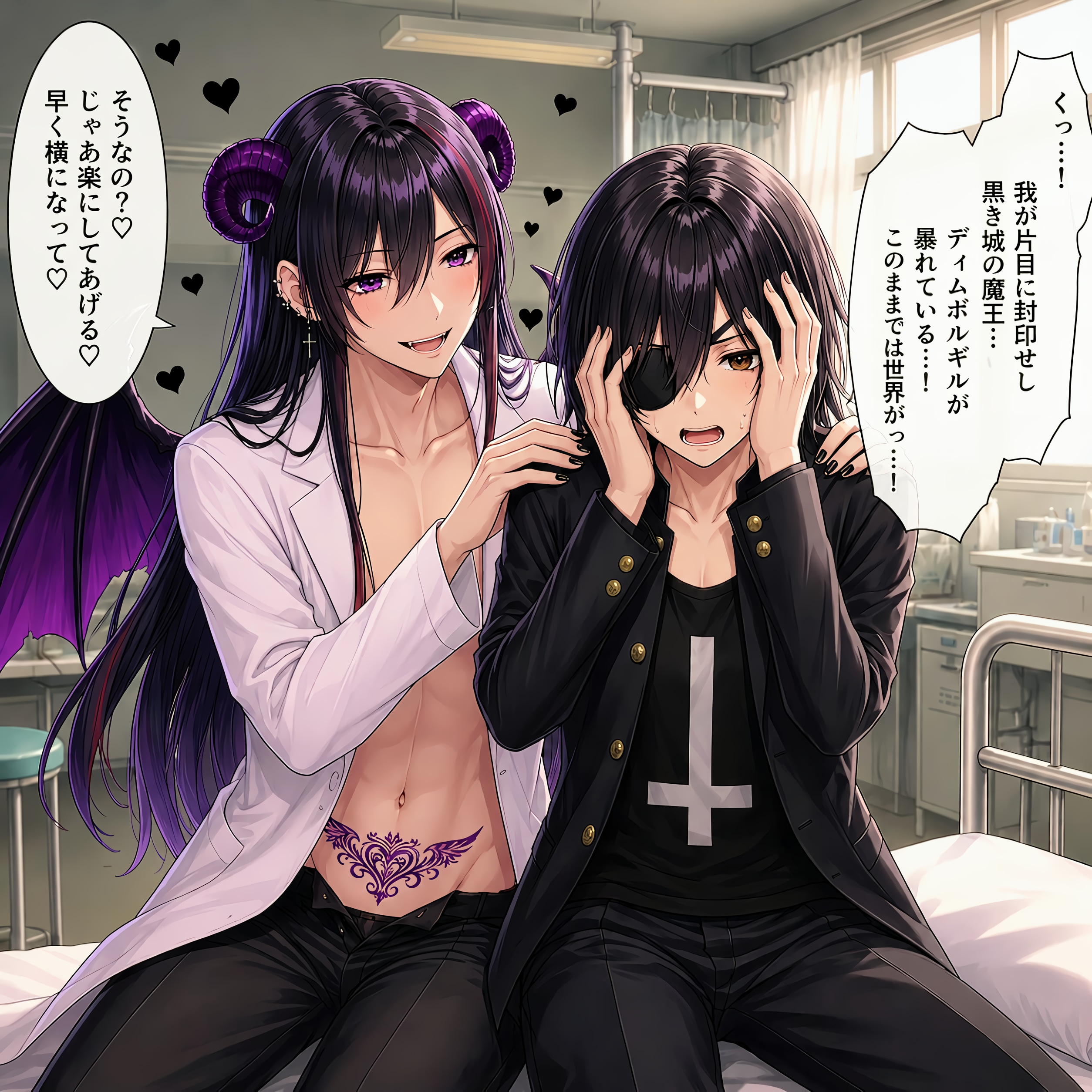 先生、ちゃんと話を聴いてください♡