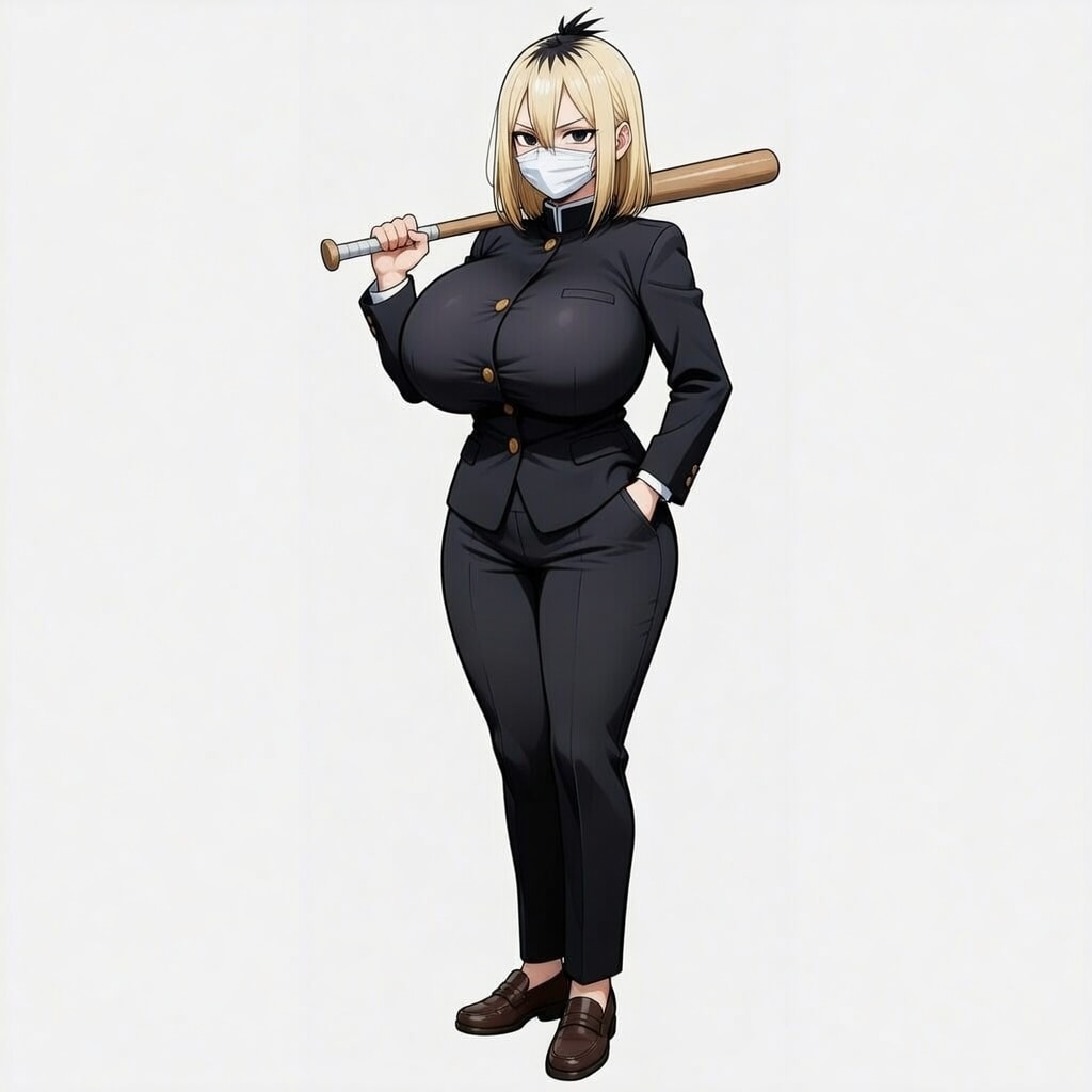 金髪バット | の人気AIイラスト・グラビア