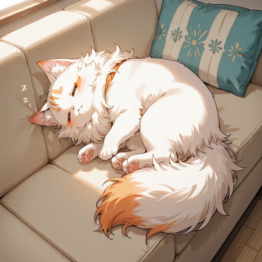 猫は日時計の針 | の人気AIイラスト・グラビア