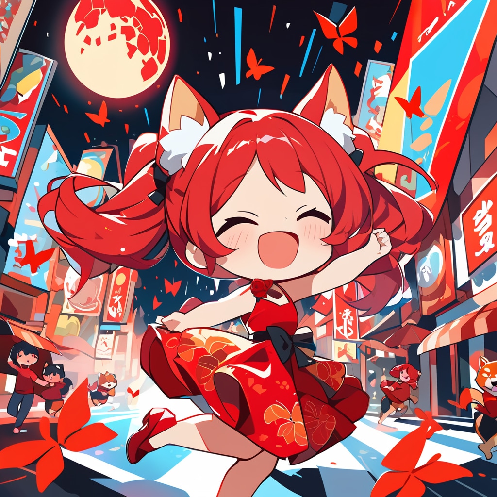 情熱の赤髪ちゃん