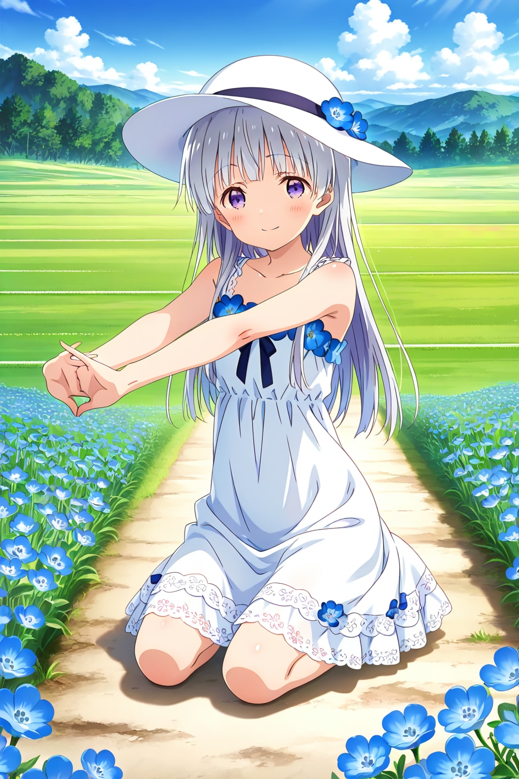 ネモフィラの丘