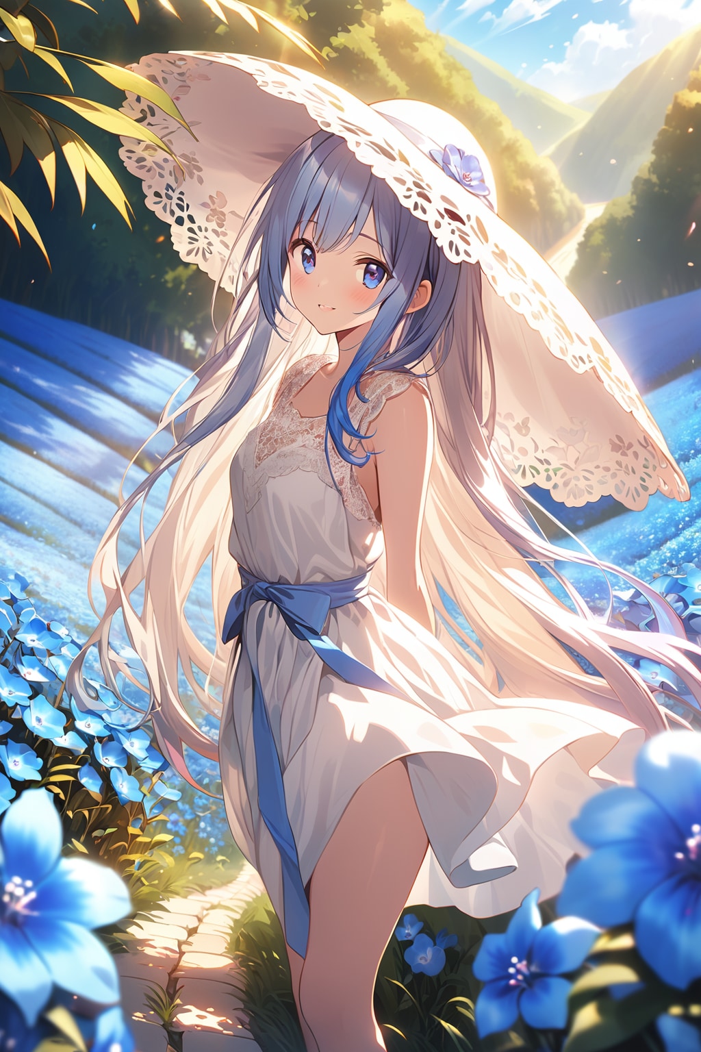 ネモフィラの丘