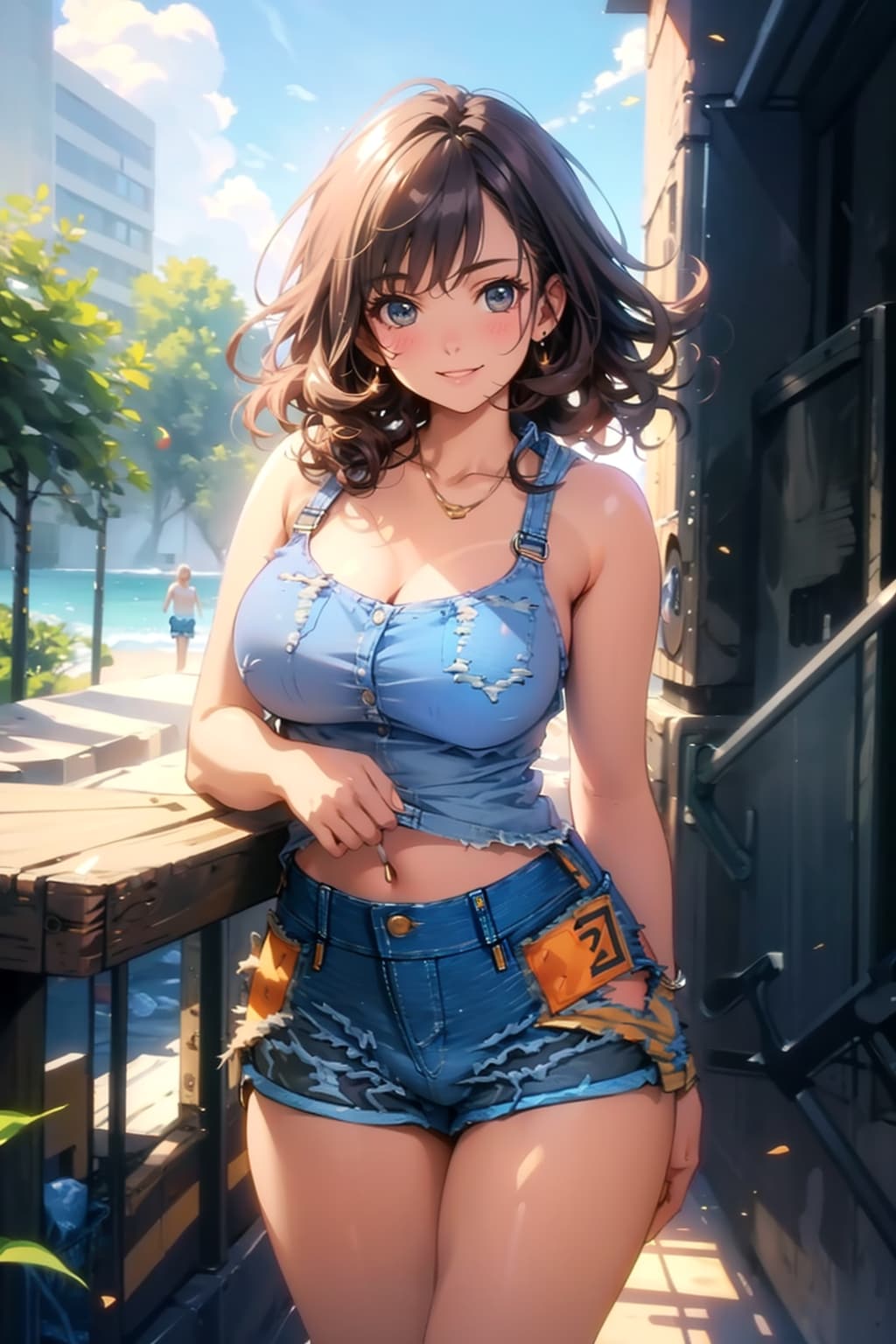 陽射しが強い街