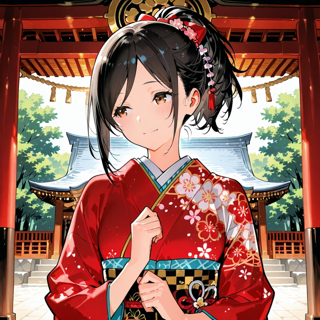 PHOENIX晴れ着の女の子　その１