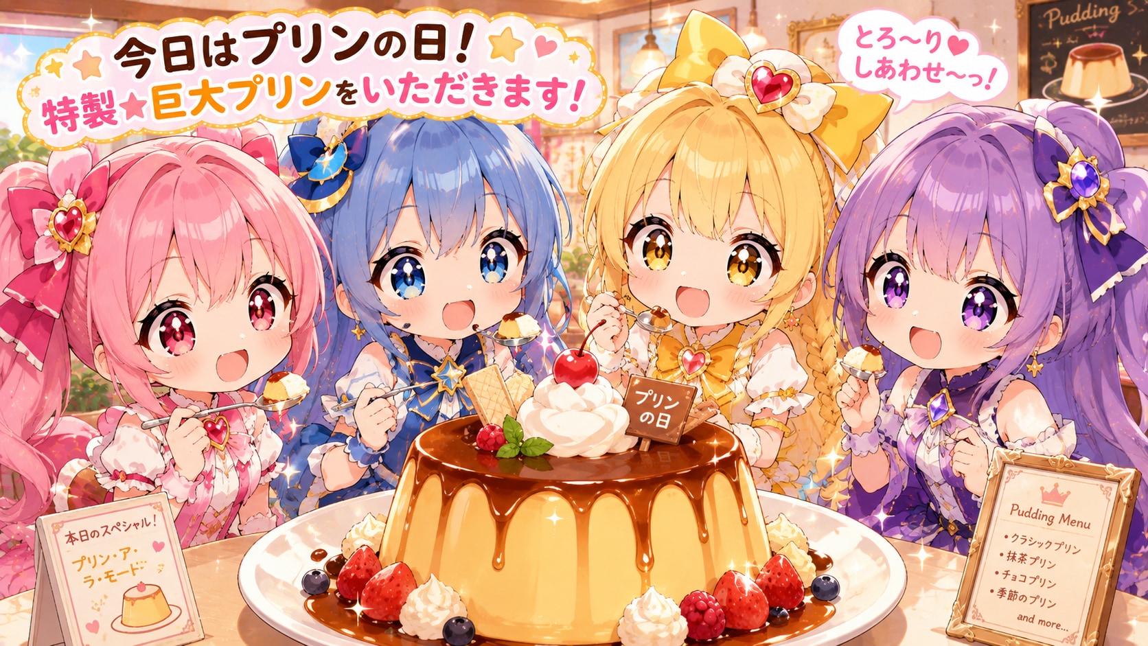 【プリンの日】３個目 | の人気AIイラスト・グラビア