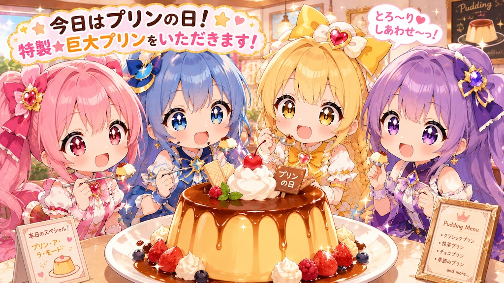 【プリンの日】３個目