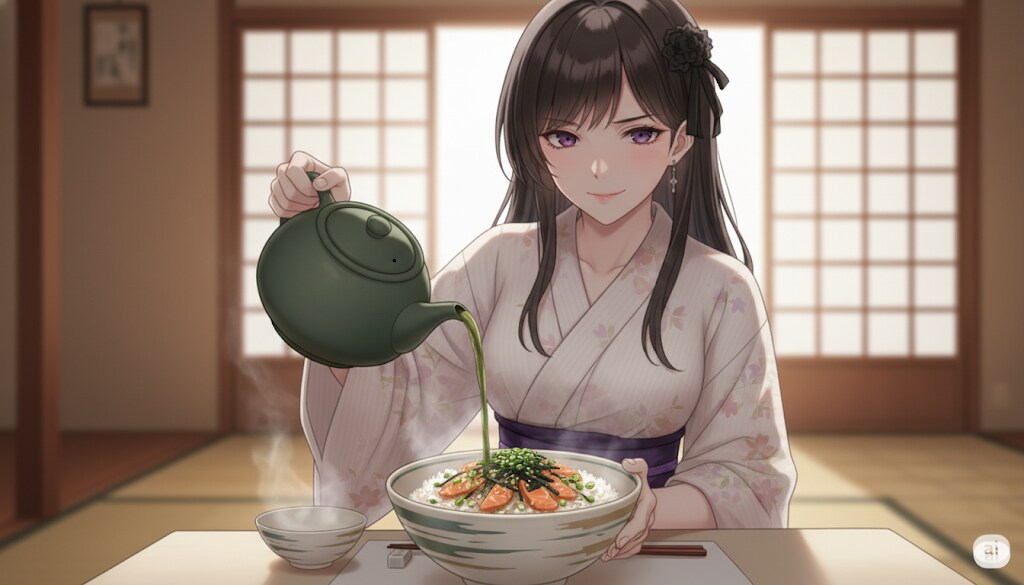 美女とお茶漬け | の人気AIイラスト・グラビア