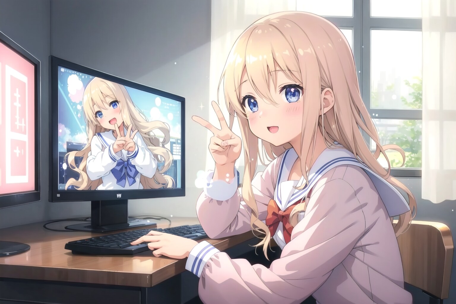 V4Bちゃん、V4Bちゃんを生成中✌