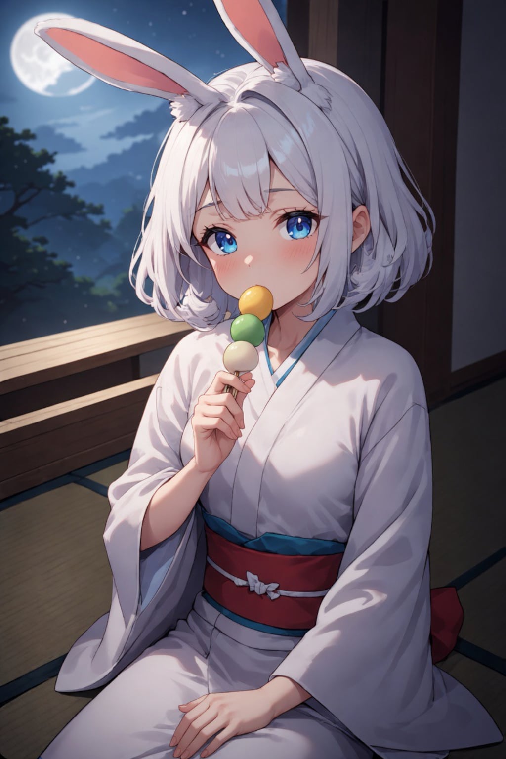 月とウサギ