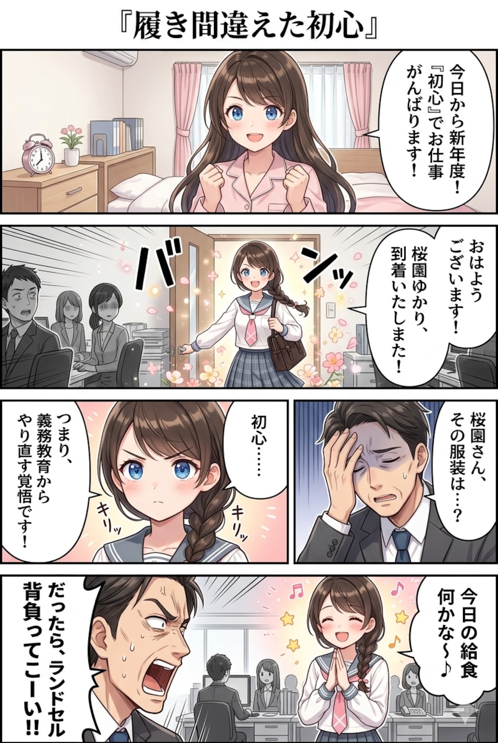 『履き間違えた初心』