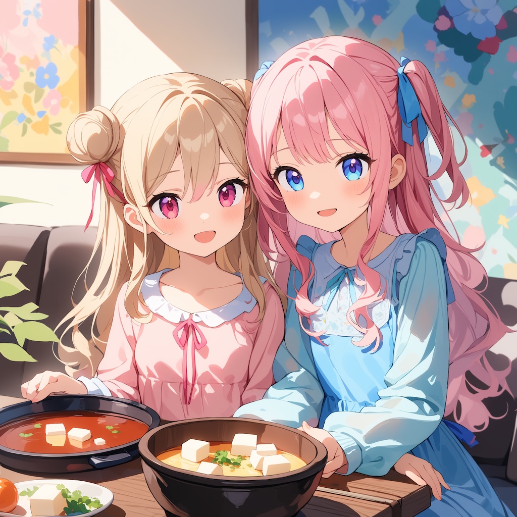 10月2日お豆腐の日のふたり