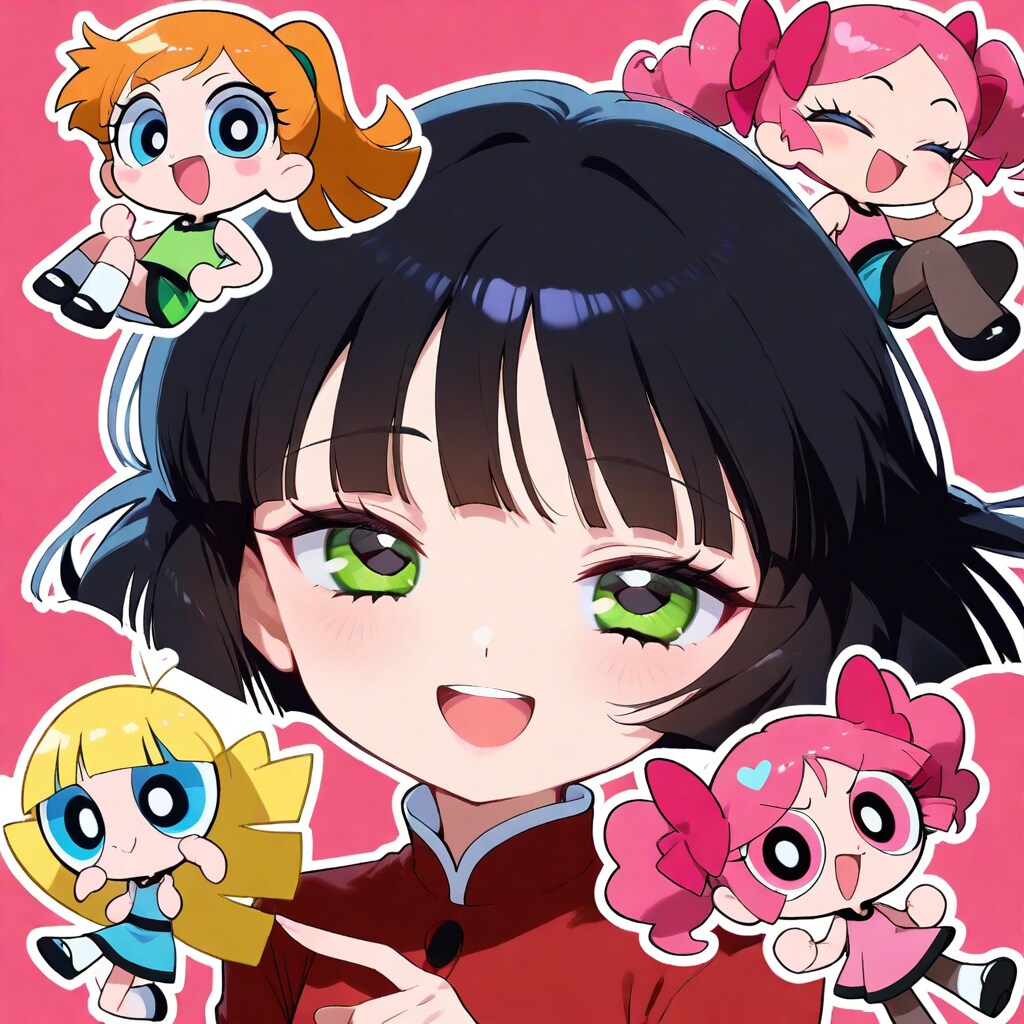 ちち生でパワーパフガールズ？ | の人気AIイラスト・グラビア