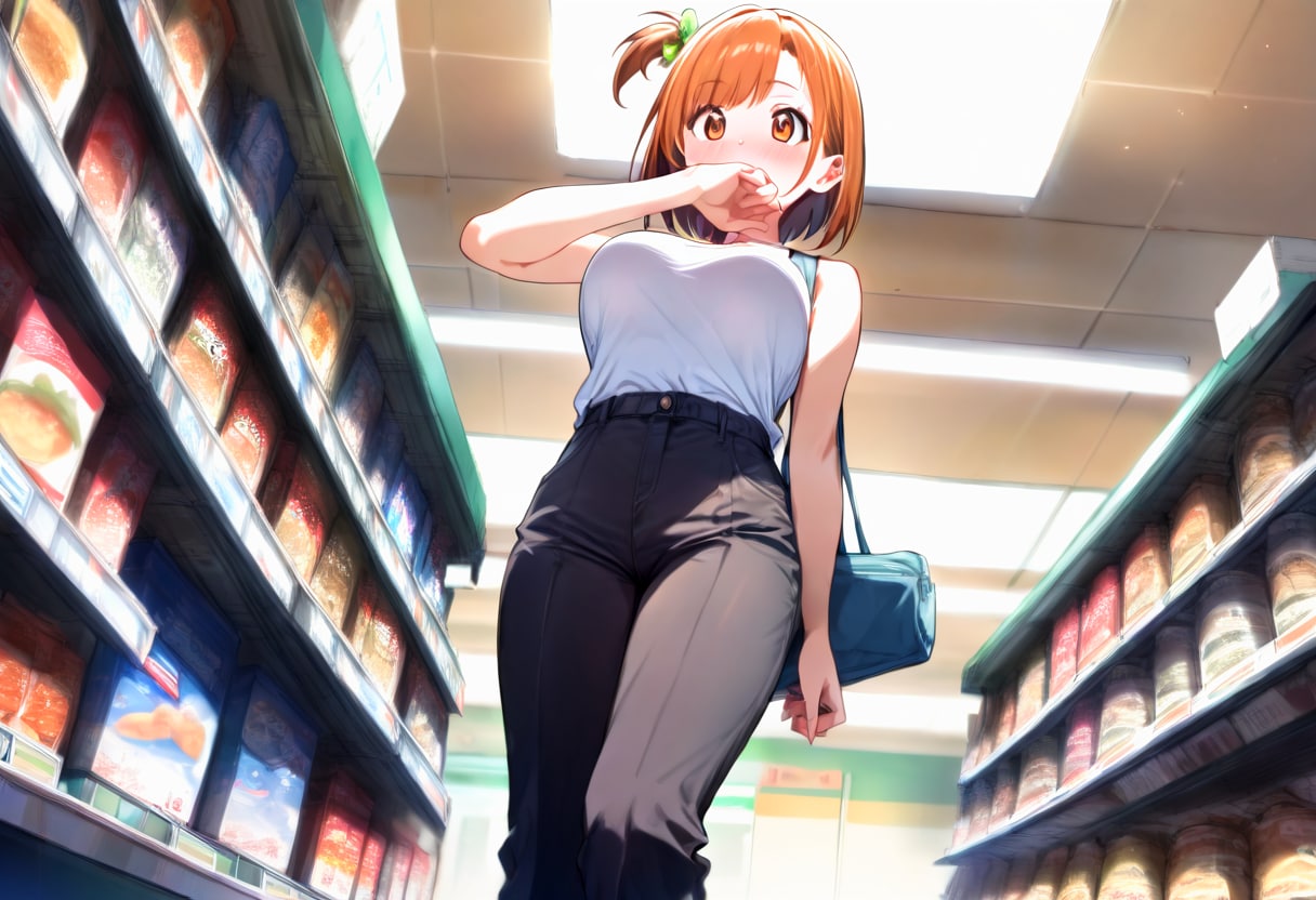 お買い物 | の人気AIイラスト・グラビア