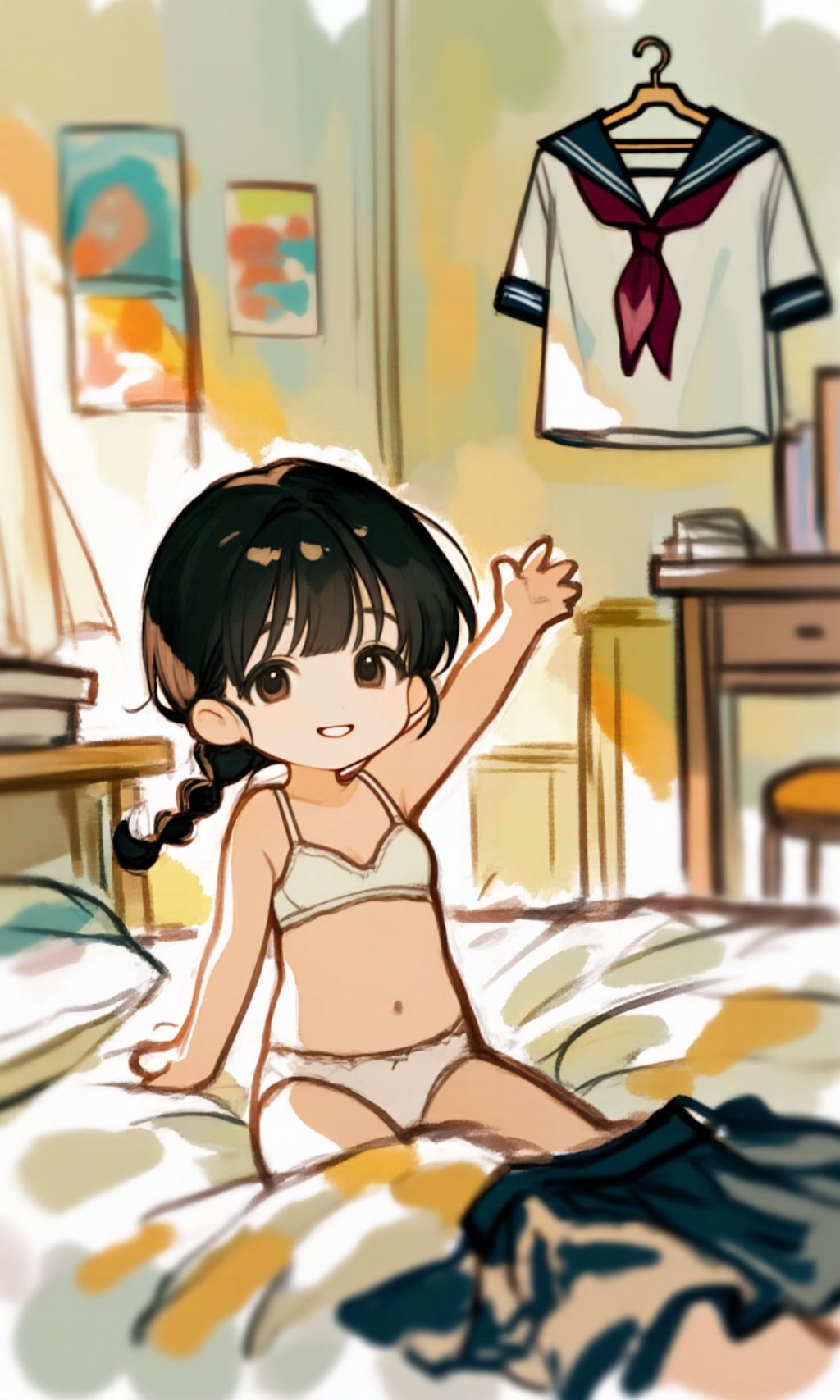 誰も見てないもん