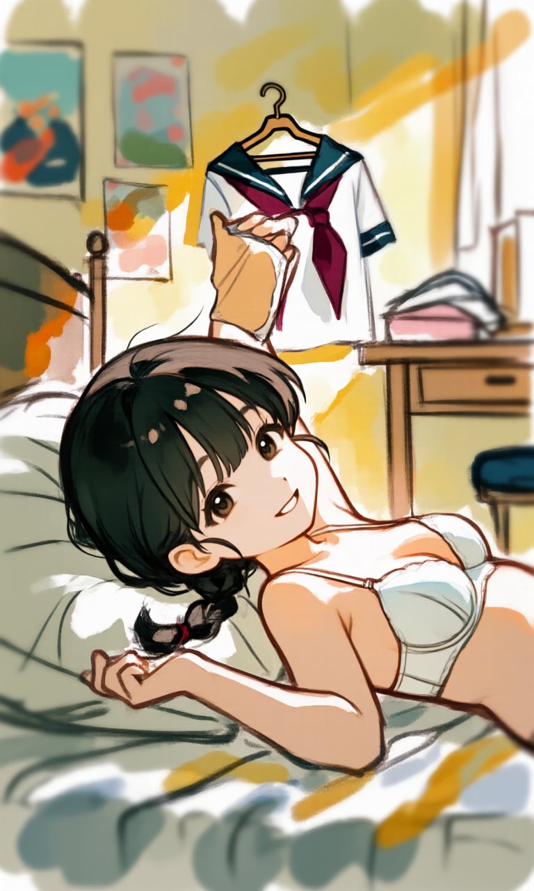 誰も見てないもん