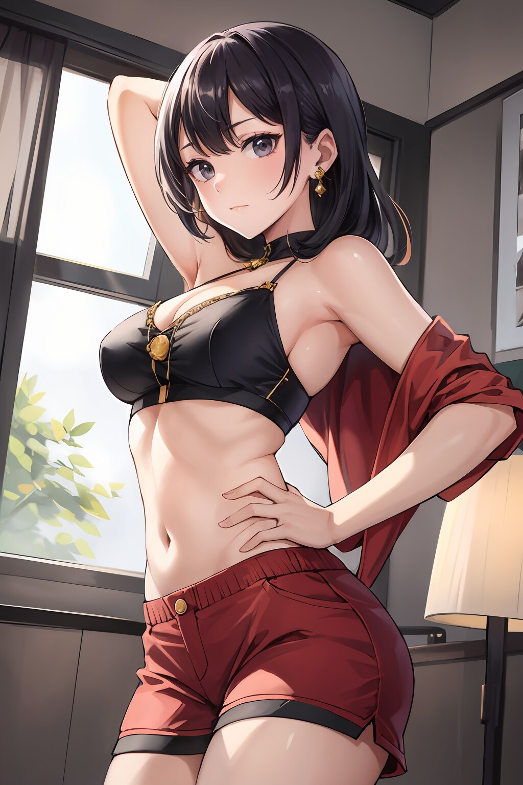 じろじろ見るな