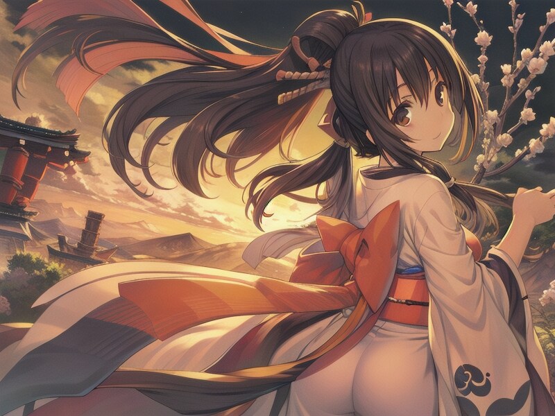和服うなじ02