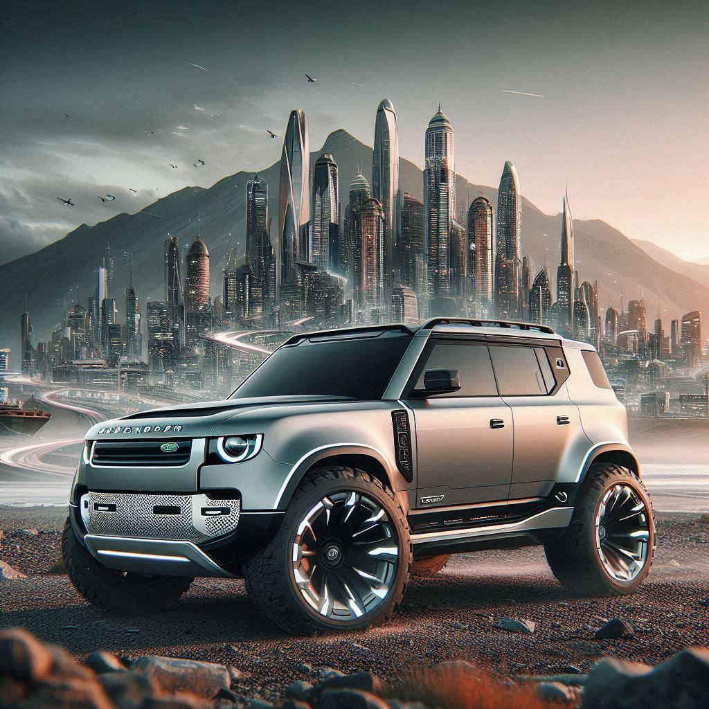 未来のランドローバーディフェンダー | の人気AIイラスト・グラビア