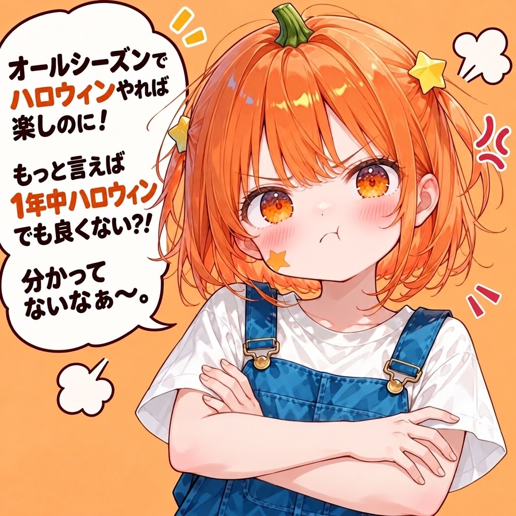 ハロウィンはいっぱいやっても良い！