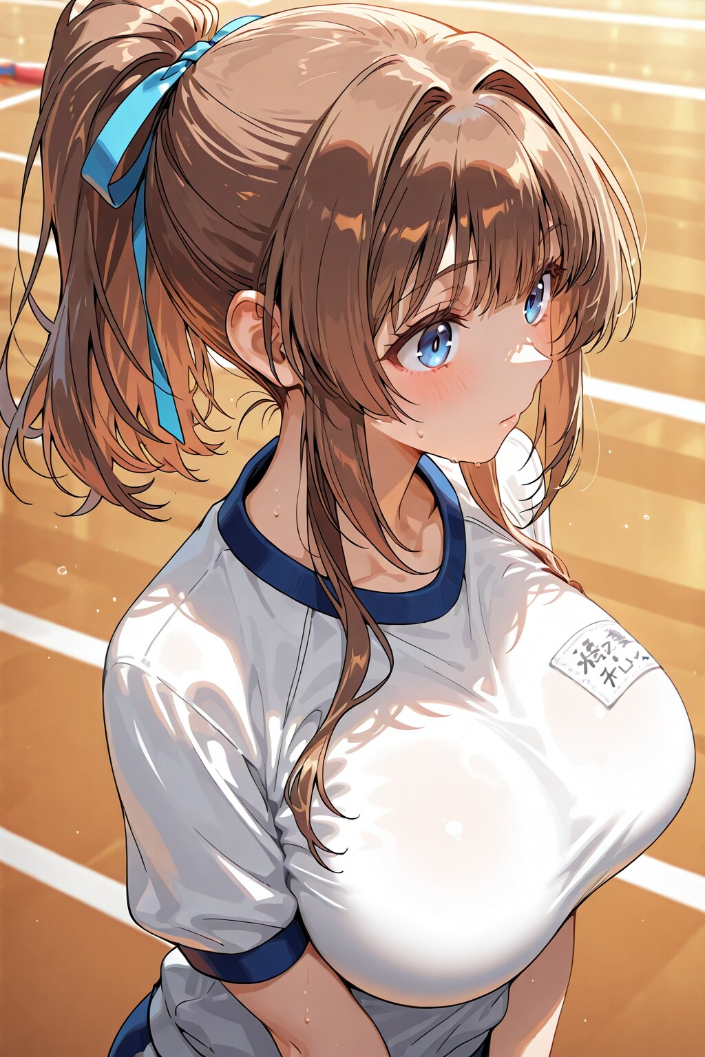 緒兎音ちゃんと体育の時間