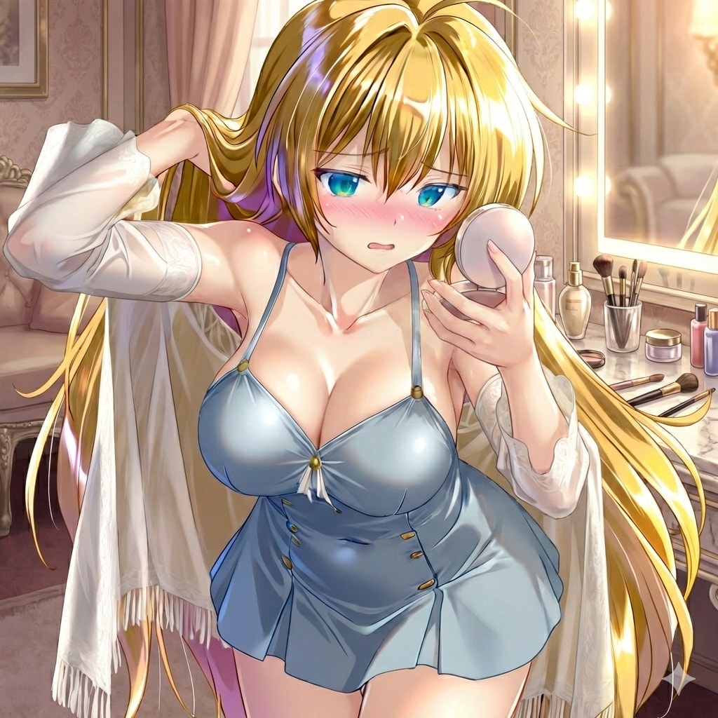 時間ないのに……！ | の人気AIイラスト・グラビア