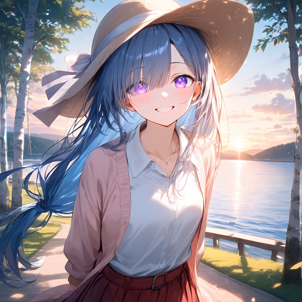 夕暮れ
