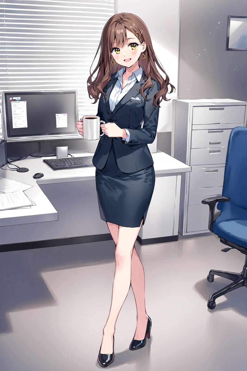 仕事ができる彼女