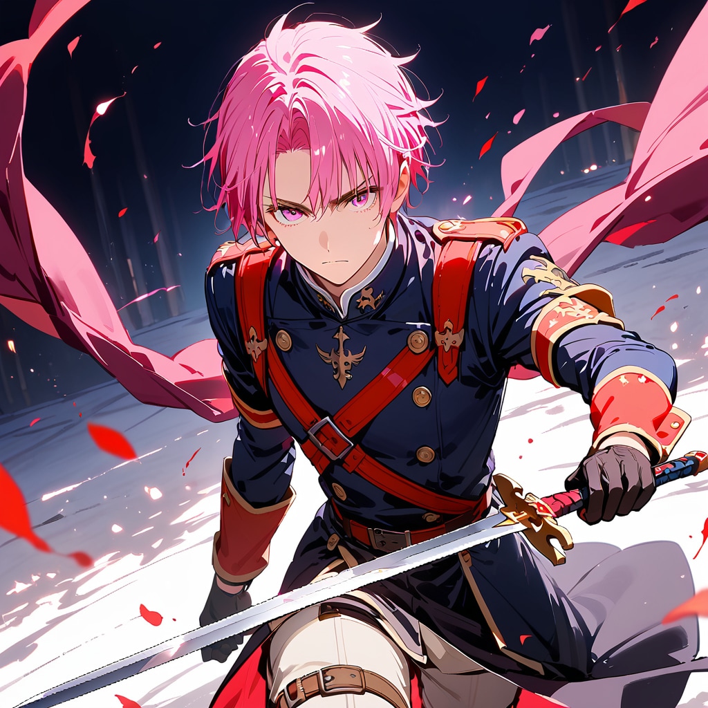 薔薇も舞い散るイケメン騎士・かがれ