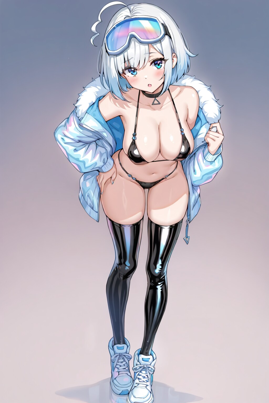 マイクロビキニジャケットゴーグルちゃん