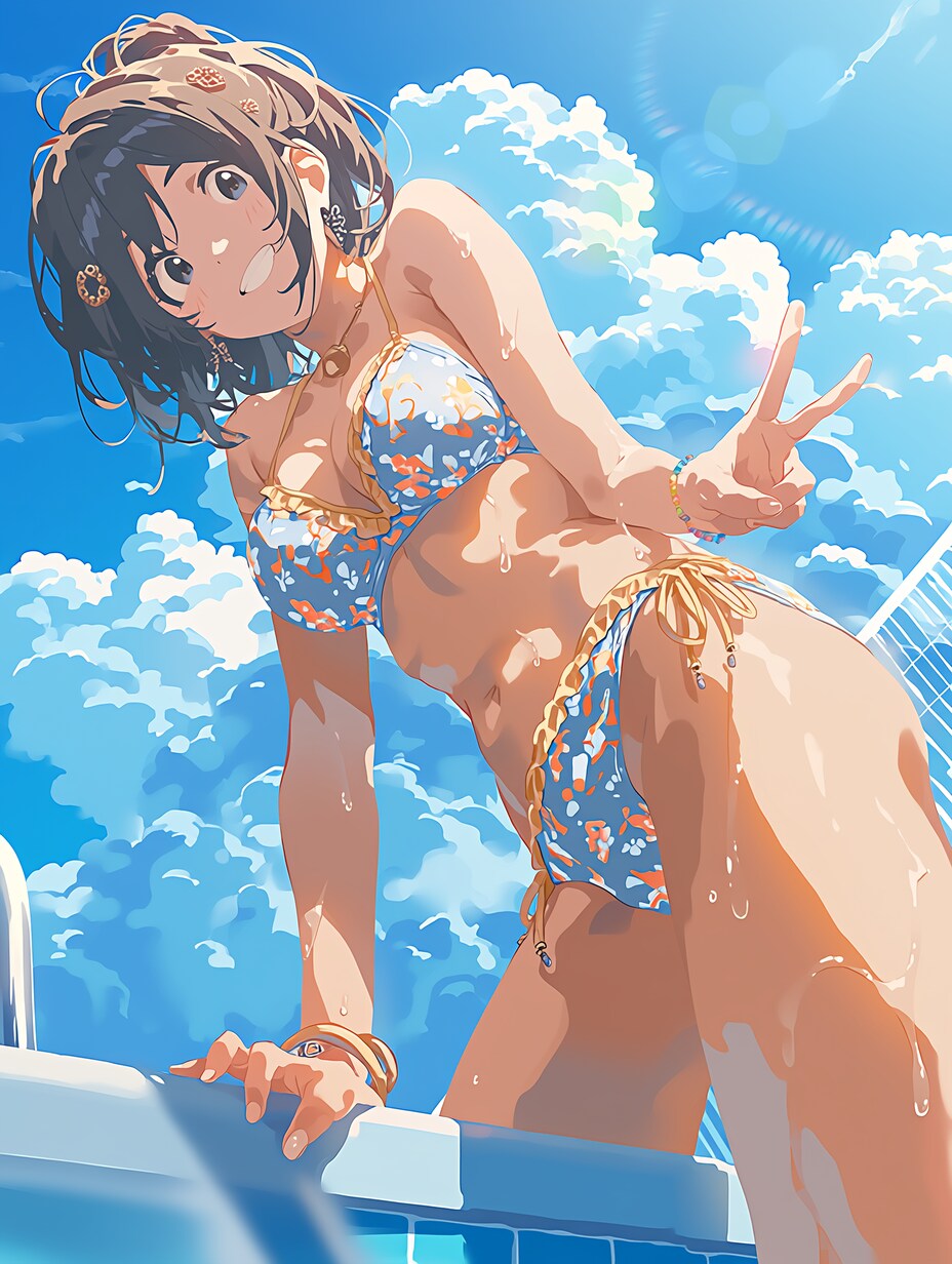 プールの季節