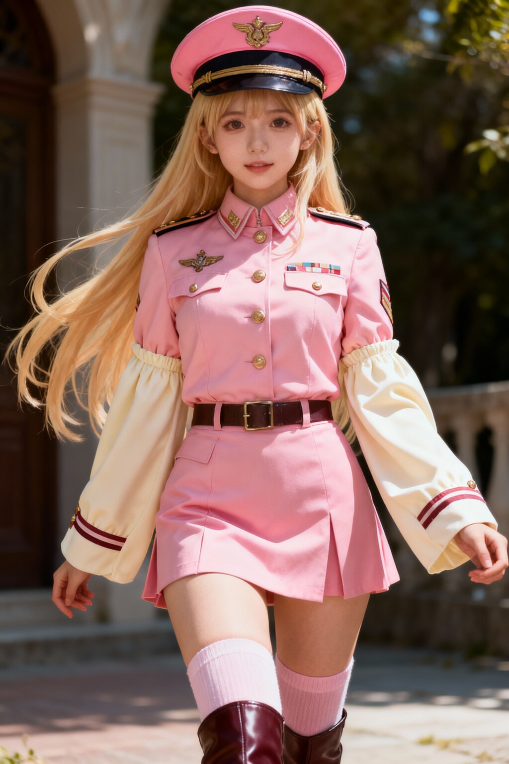 萌え袖の軍服狙った結果は事務員