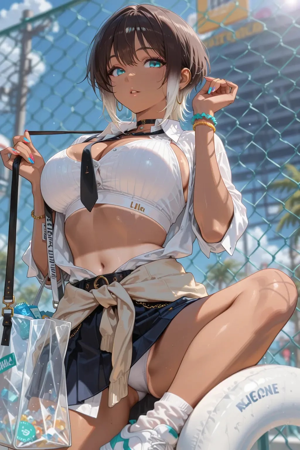 日焼けgirl
