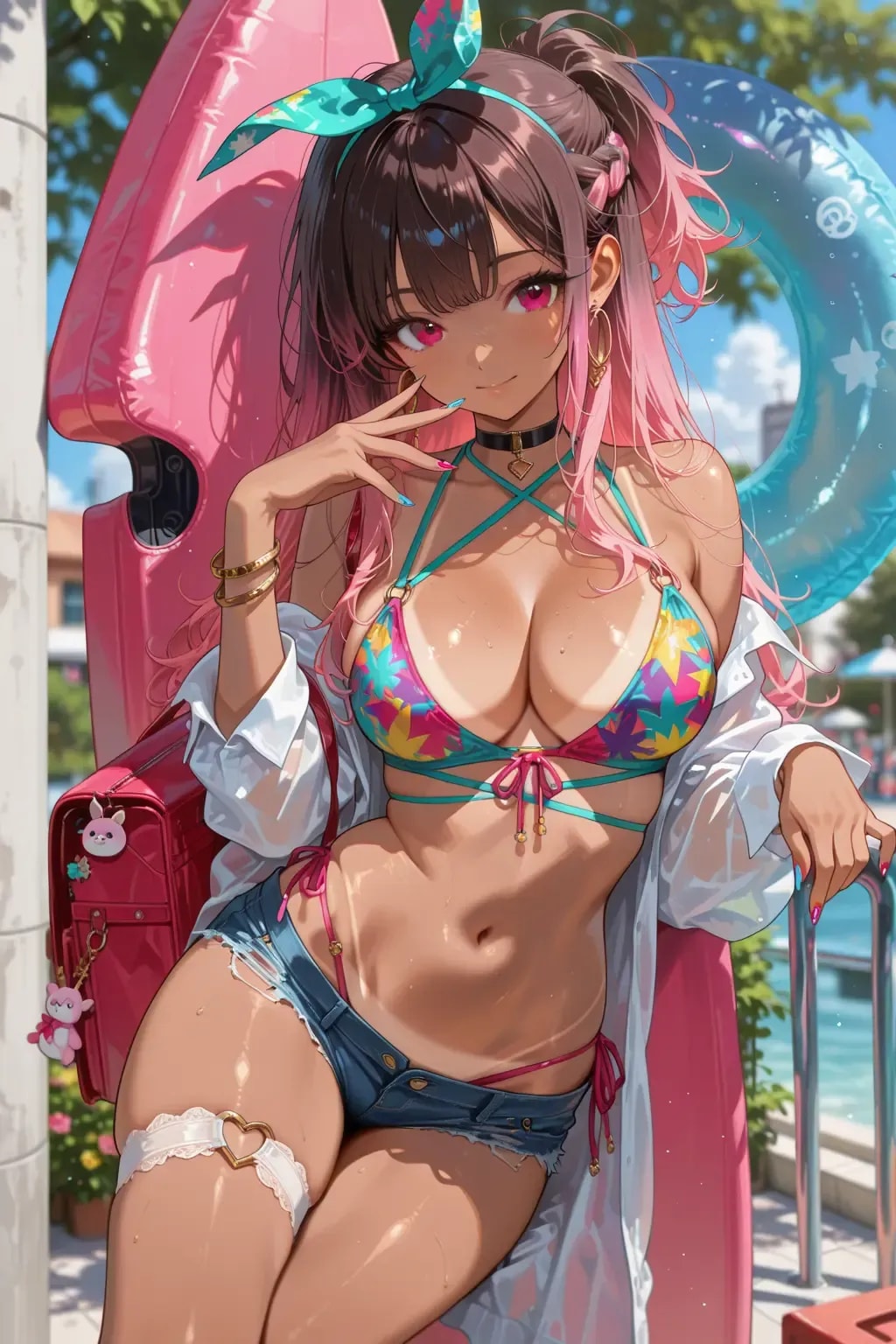 日焼けgirl