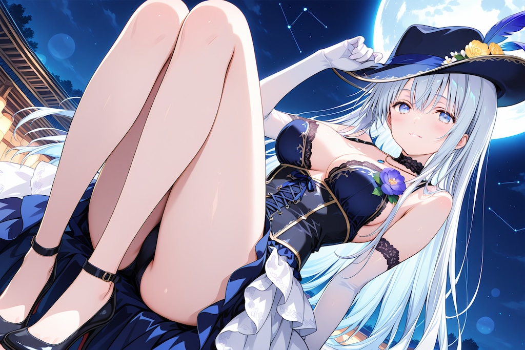 月影さやかな夜