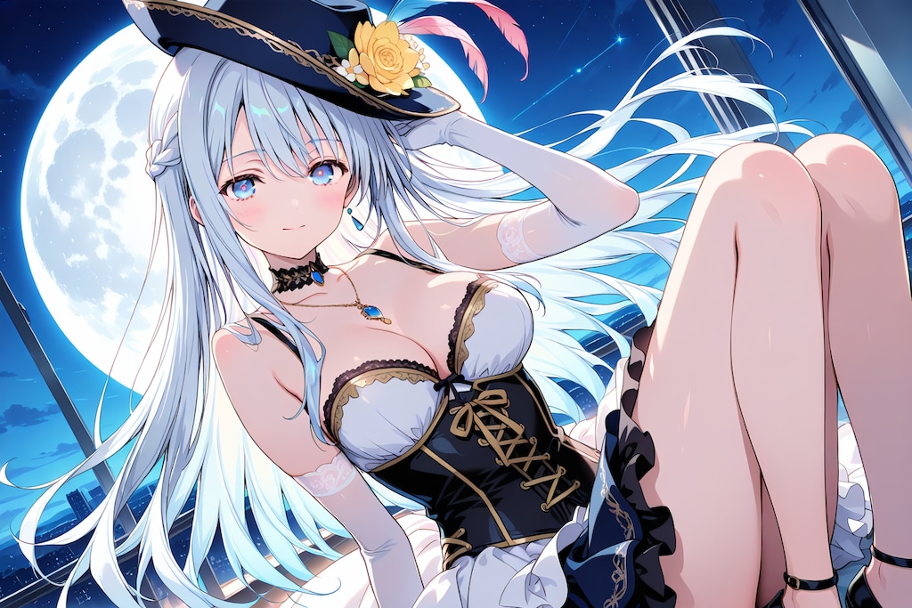 月影さやかな夜