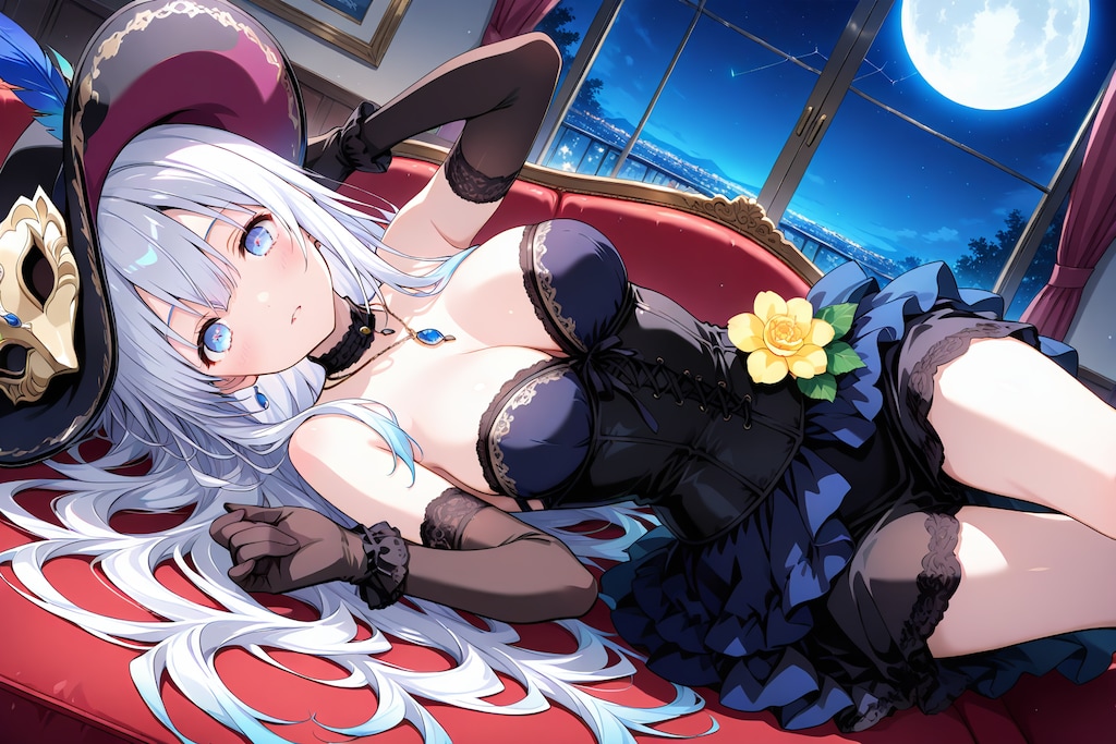 月影さやかな夜