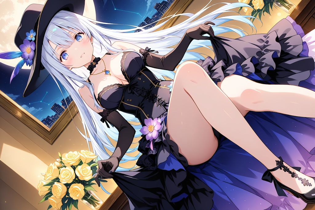 月影さやかな夜