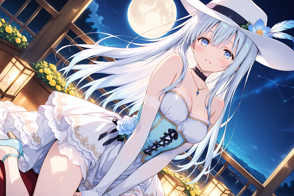 月影さやかな夜