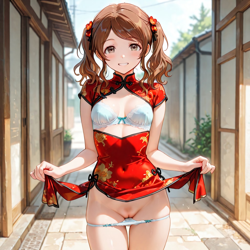 中多紗江のチャイナドレス