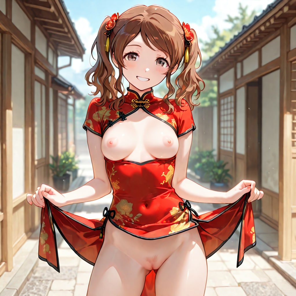 中多紗江のチャイナドレス